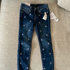 Designer 5T Star embroidered jeans